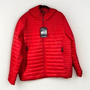 Pajar Canada Osprey Lightweight Packable Puffer Jacket Red Cozy Chic NWT XL